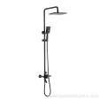 Economic Black Chrome Plated Shower Head Set